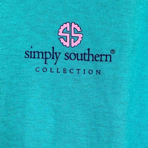 Simply Southern I Just Wanna Hang with My Dog Long Sleeve Printed Tee - Picture 5 of 8